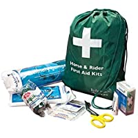 William Hunter Equestrian Horse and Rider First Aid Kit - White